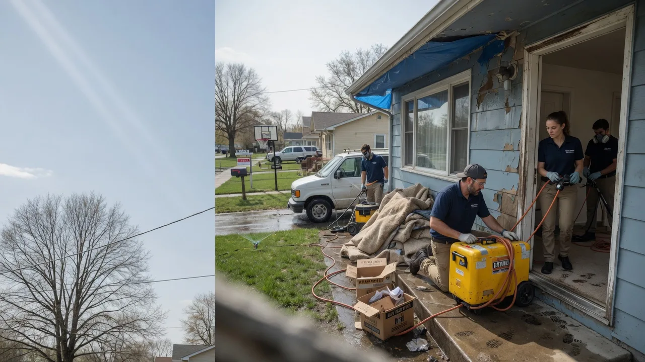 Basement Flood Cleanup in Brodhead, WI near me